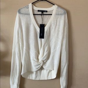 Veronica Beard Soren linen sweater